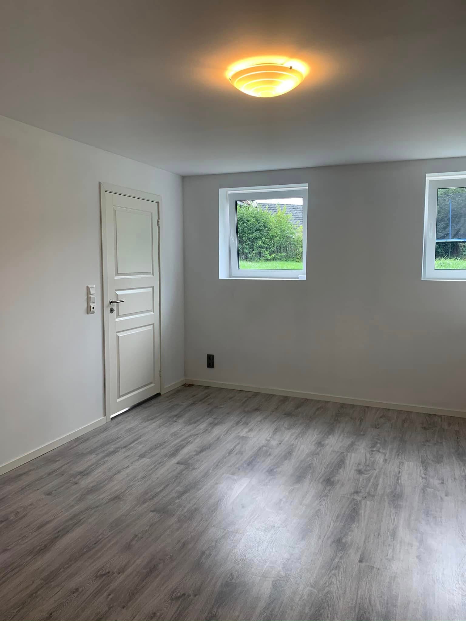 Innvendig renovering i Drammen: Fullstendig ombygging og modernisering av underetasjen i pilleboksen. - bilde 3